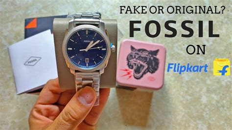 fossil watch real or fake|Fossil watch real vs. fake review. How to tell counterfeit.